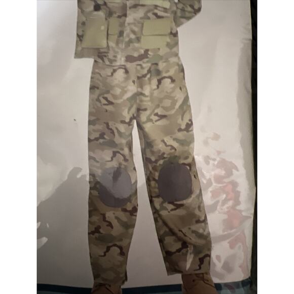 Combat Soldier Boys Halloween Costume CHILD Small 4-6, 5pc: Jacket, Helmet, Pant - Picture 16 of 16